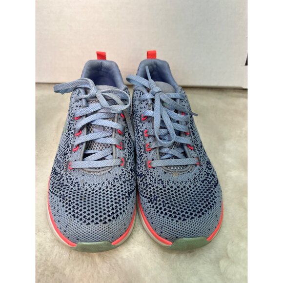 Sketchers Air cooled memory foam Ultra groove blue sneaker women size 6 - Picture 5 of 9